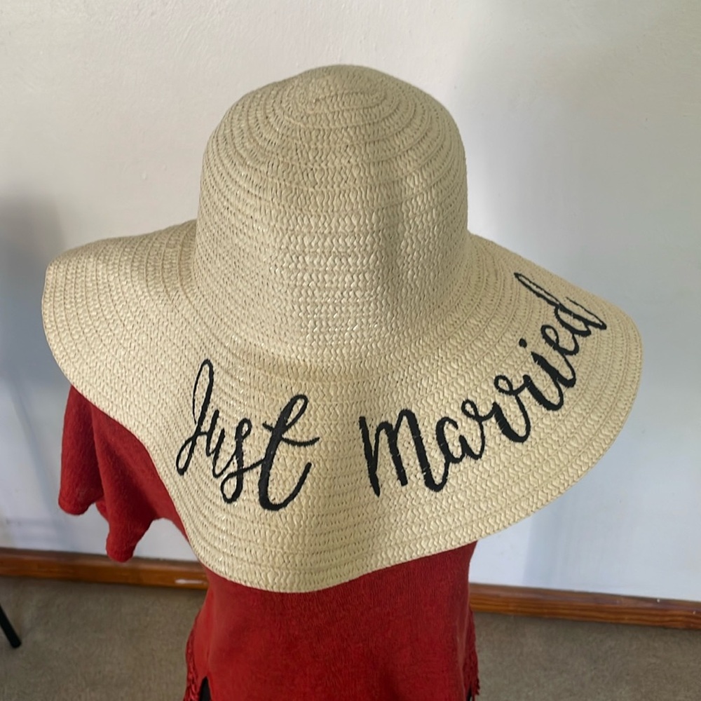 Just Married Sun Hat